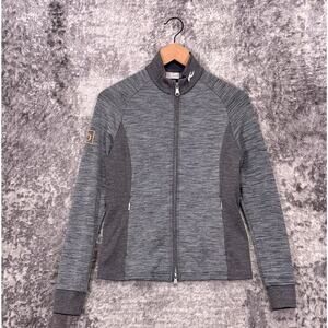 KJUS Jacket 36 / Small Womens Lara Techwool Gray Full Zip